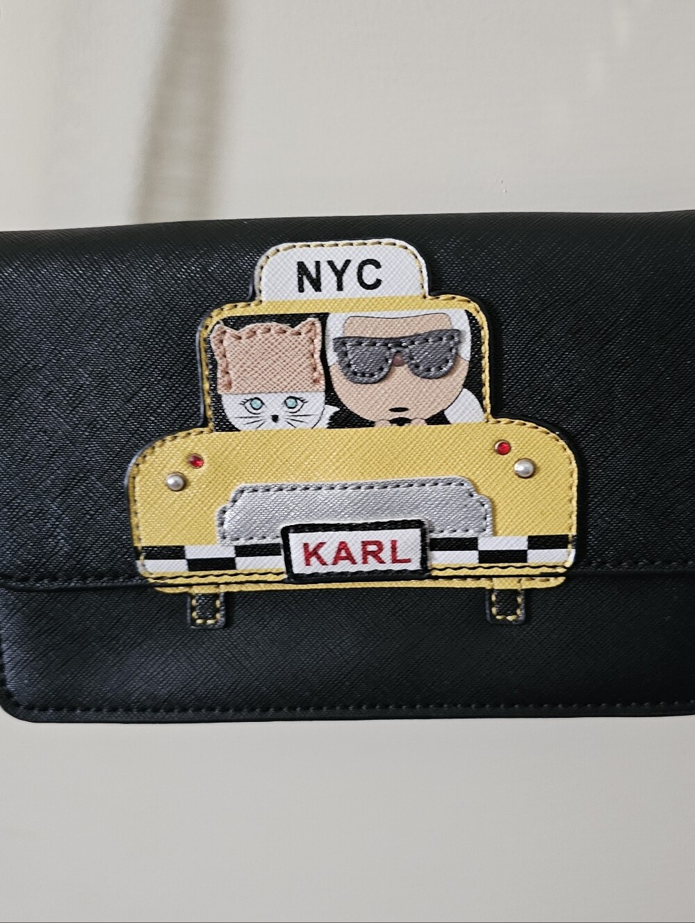 Karl Langerfeld Paris Handbag - NYC Taxi